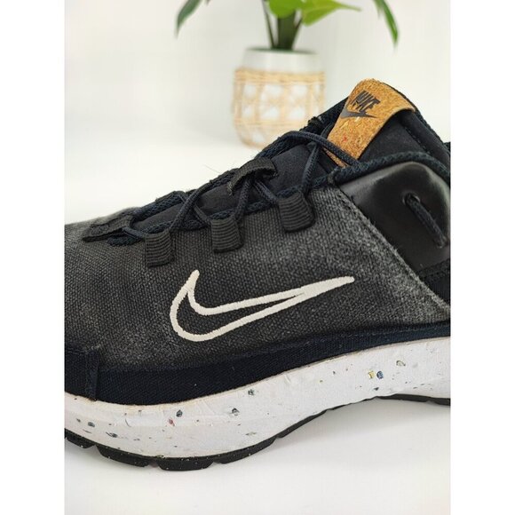 Nike women's Crater Remixa Black Canvas Running Shoes Size 8.5 US - Picture 9 of 9